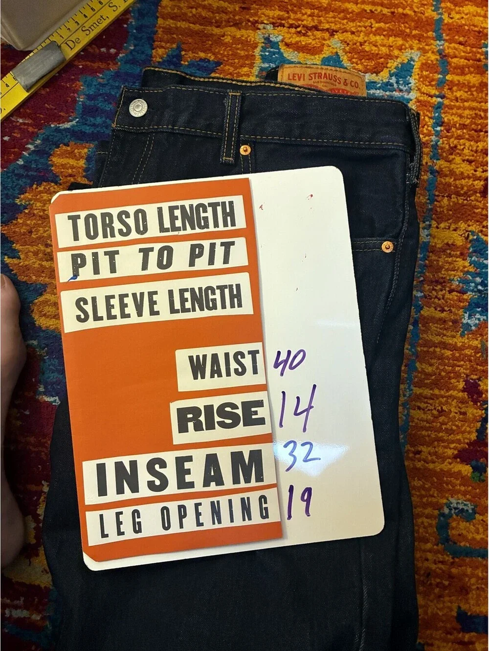 Modern Levis 517 Bootcut Jeans Dark Wash Western Cowboy Fit
